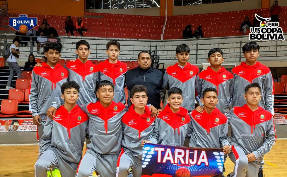 Básquet: Tarija a paso firme en el torneo Copa Bolivia U15 varones