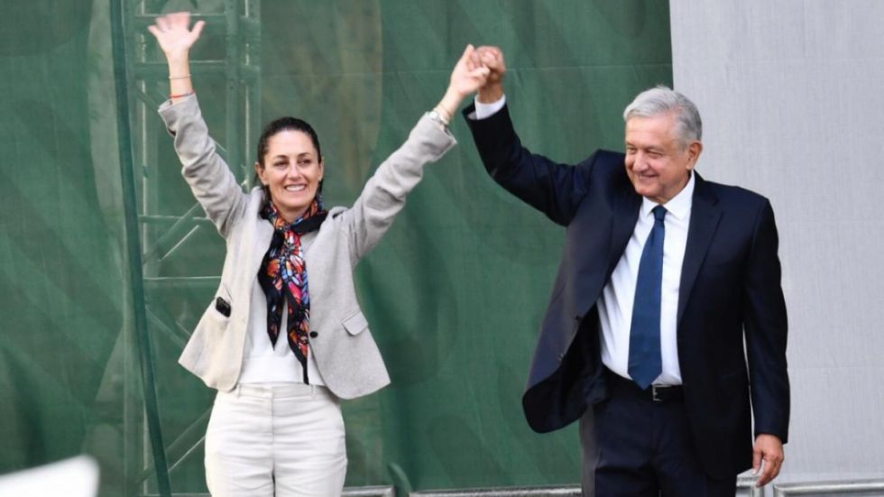 AMLO: "Apoyo a Claudia Sheinbaum"