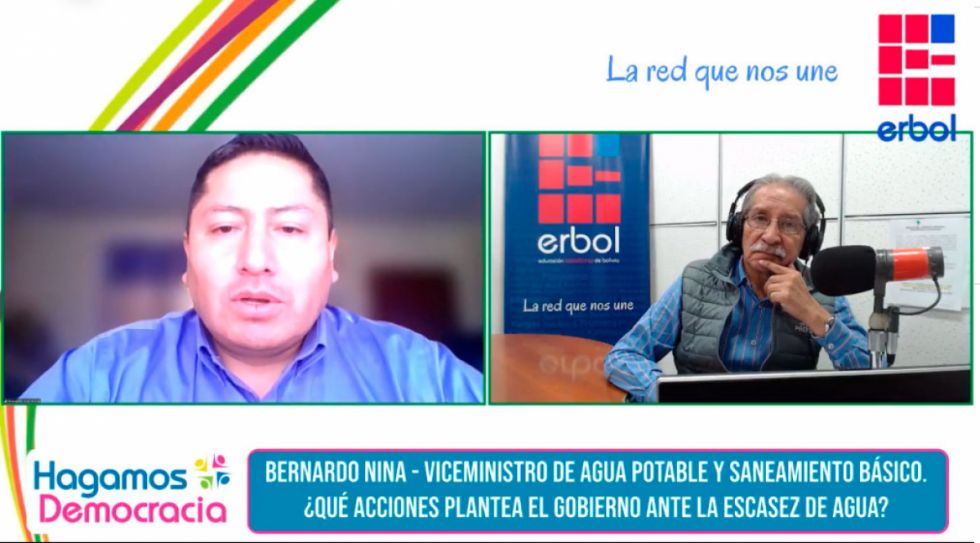 Viceministro de Agua señala que es normal el nivel de las represas en La Paz y pide uso eficiente desde la casa