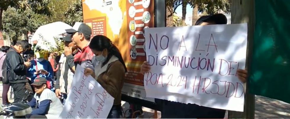 Trabajadores del San Juan de Dios Tarija en emergencia por recorte de presupuesto