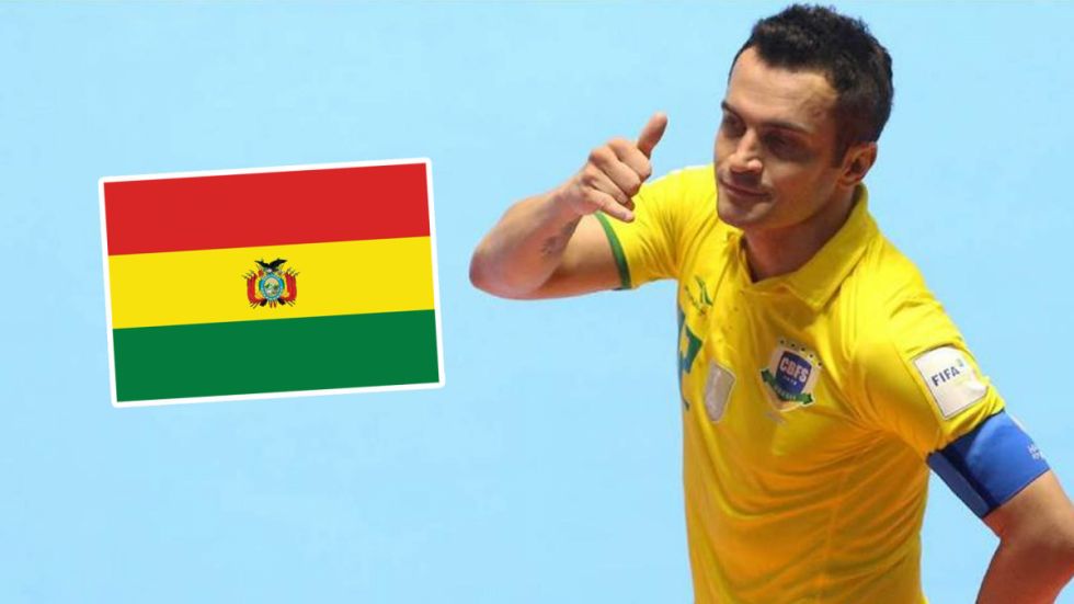Futsal: El brasileño Falcao estará este mes en Bolivia
