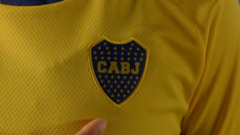 Boca sacó una nueva camiseta alterna amarilla 