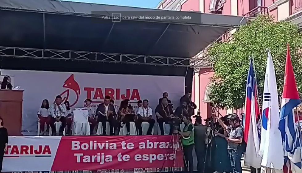EN VIVO: Presentación del Mundial de Raquetbol que se realizará en Tarija