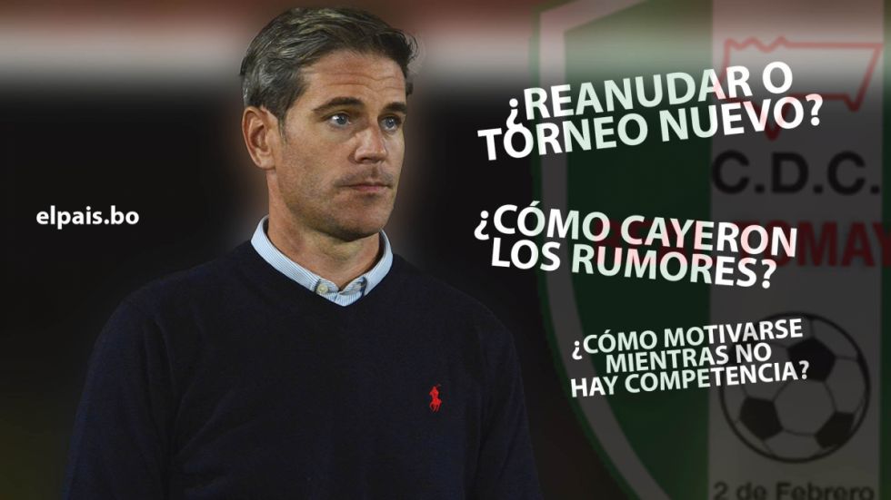 Exclusiva con González: El entrenador de Tomayapo sobre todos los temas actuales