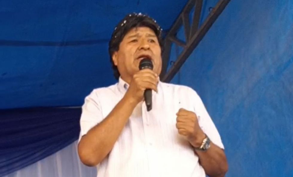Evo dice que el Ministro Del Castillo tiene ‘palo blanco’ 