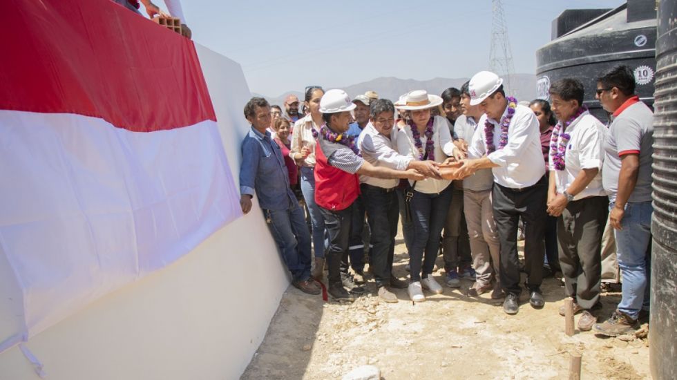 Urbanización El Agarrobal recibe un sistema de agua potable 