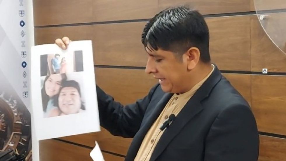 Diputado Cuellar acusa a Evo de “pedofilia”