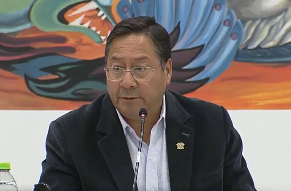 Arce no irá al congreso del MAS, porque no estarán los “verdaderos dueños” del partido