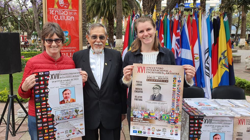 "Encuentro Internacional" reunirá en Tarija a más de 100 artistas y escritores 