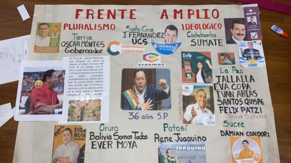 Pese a que Luis Arce negó formar un frente amplio, “evista” lo vincula con 11 partidos políticos