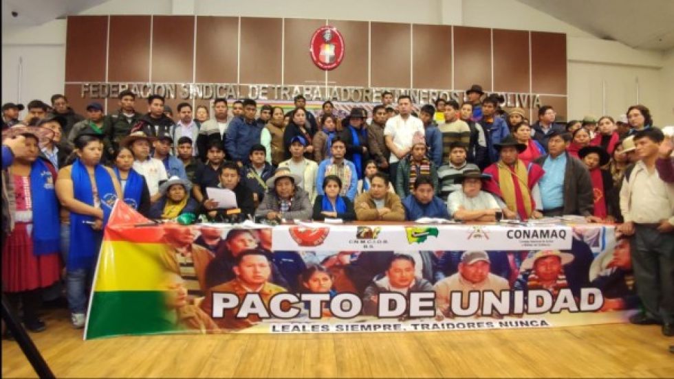 Pacto de Unidad evista expulsará a los renovadores del MAS
