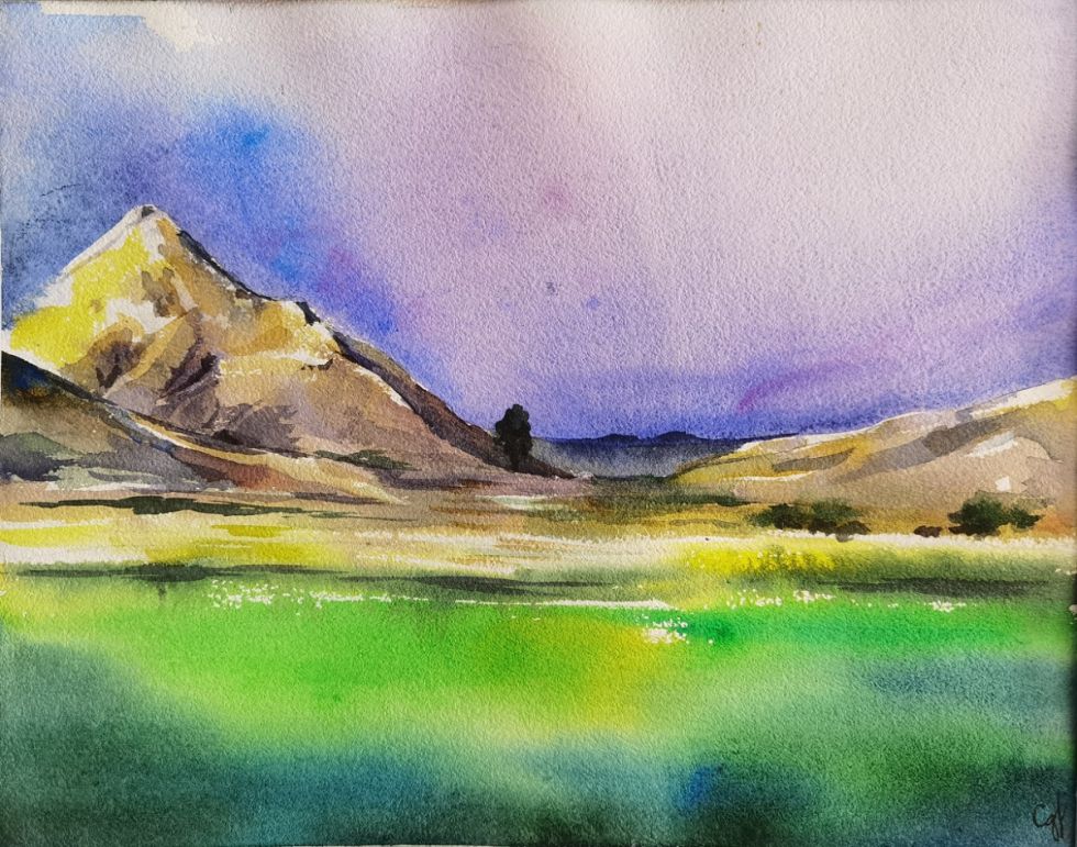 Verano en campo, de Anastasia Sdobnikova