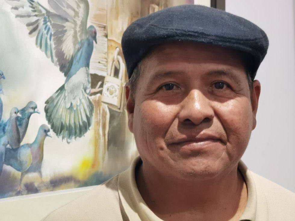 Orlando Canaza, artista por accidente