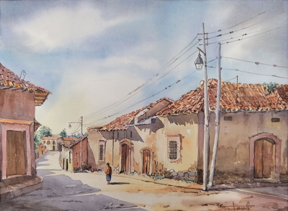 Paisaje, de Edwin Cartagena