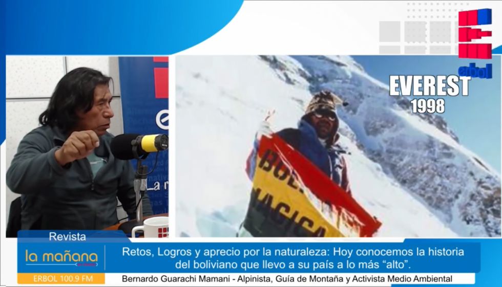 Guarachi: A mis 70 años, tengo 196 escaladas al Illimani; cuando muera preferiría descansar en la montaña