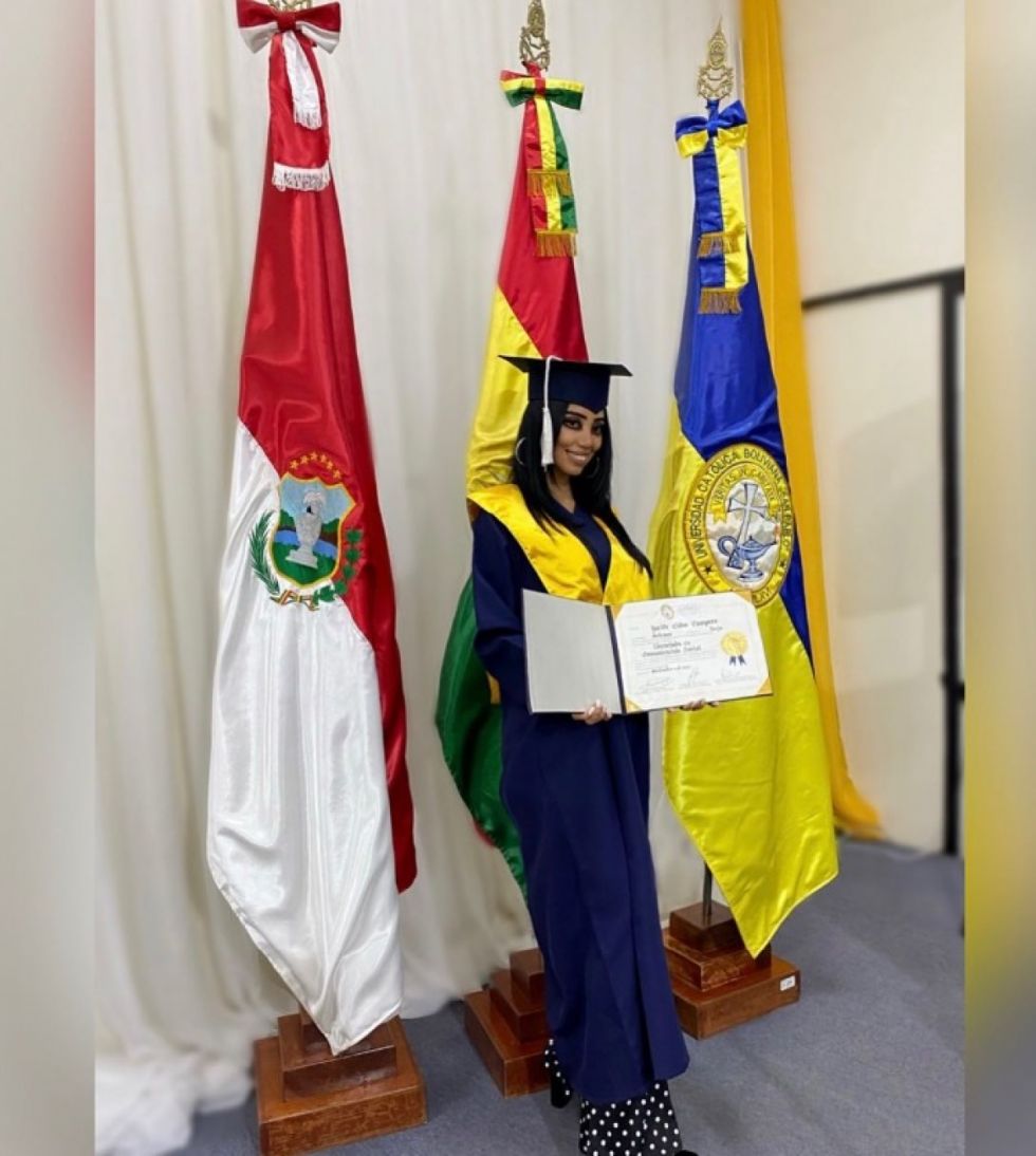 En su licenciatura