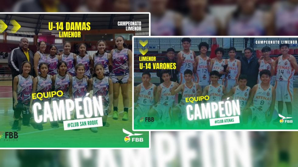 Tarija arrasa en la categoría U-14 Libomenor tanto en damas como en varones