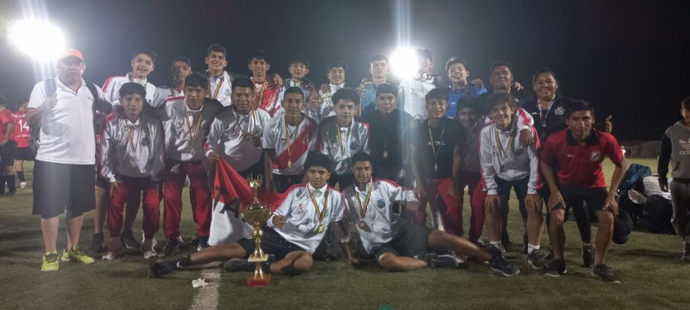 Cercado campeón Sub-18 de fútbol en Villa Montes