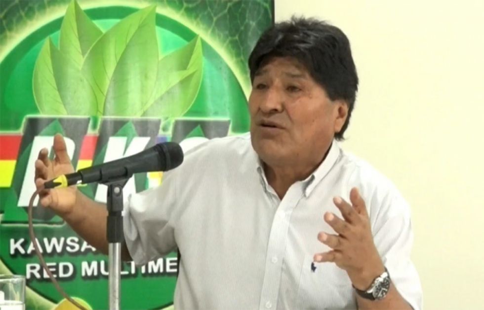 Evo dice que cabildo de Lucho y David será cabildo de la derecha