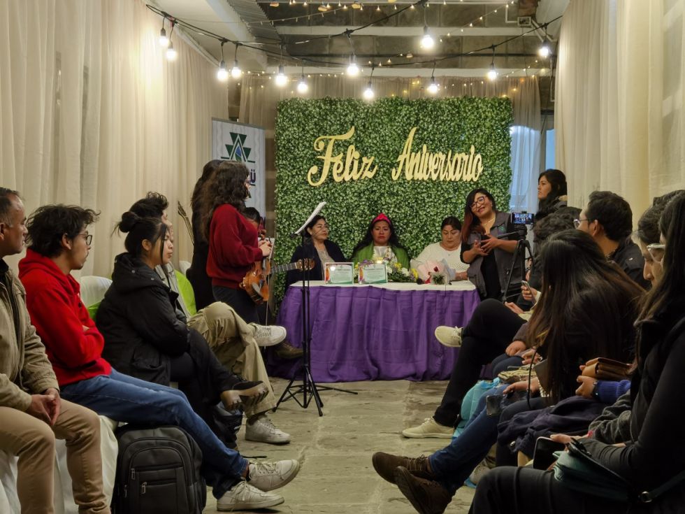 Acto realizado en El Rinconcito Cultural