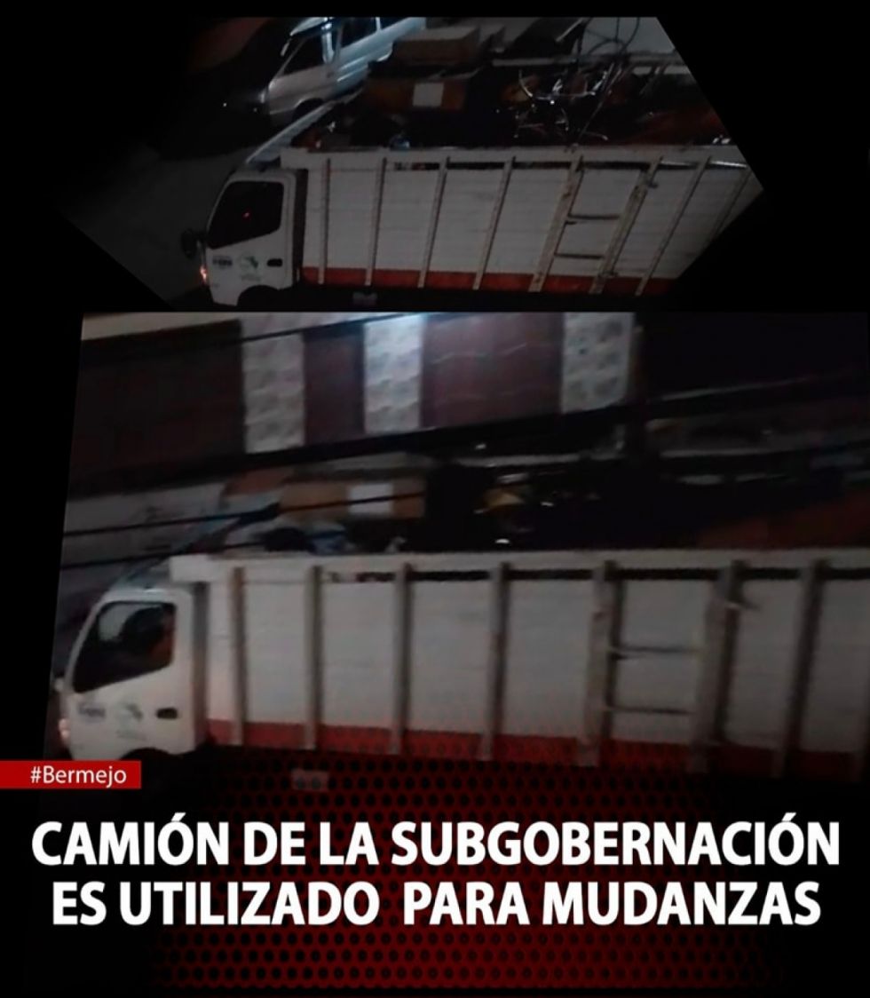 Vecinos denuncian uso indebido de vehículo oficial en Bermejo