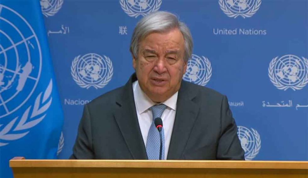 Guterres urge a evitar mayor escalada en Gaza