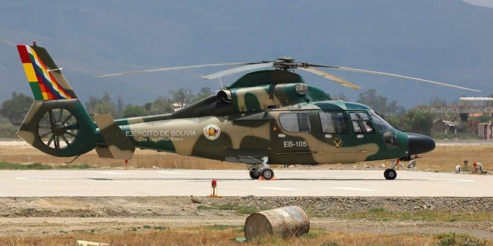 Cae un helicóptero del SAR-FAB con cinco tripulantes en el Tunari