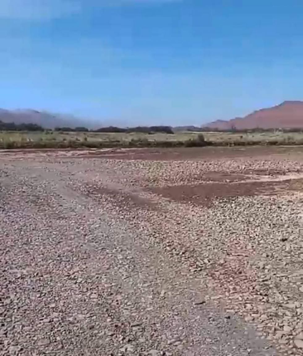 Río San Juan del Oro en riesgo de secarse
