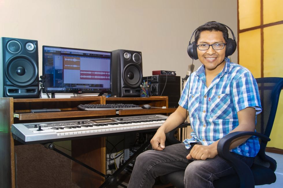 Imer Vargas, un productor musical que no deja de aprender