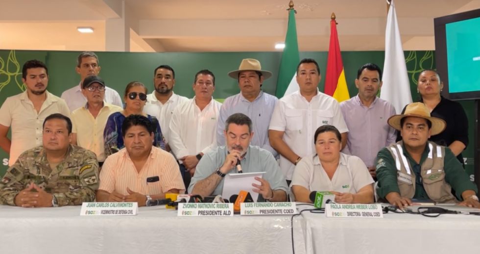 Santa Cruz: suman esfuerzos para enfrentar la sequía