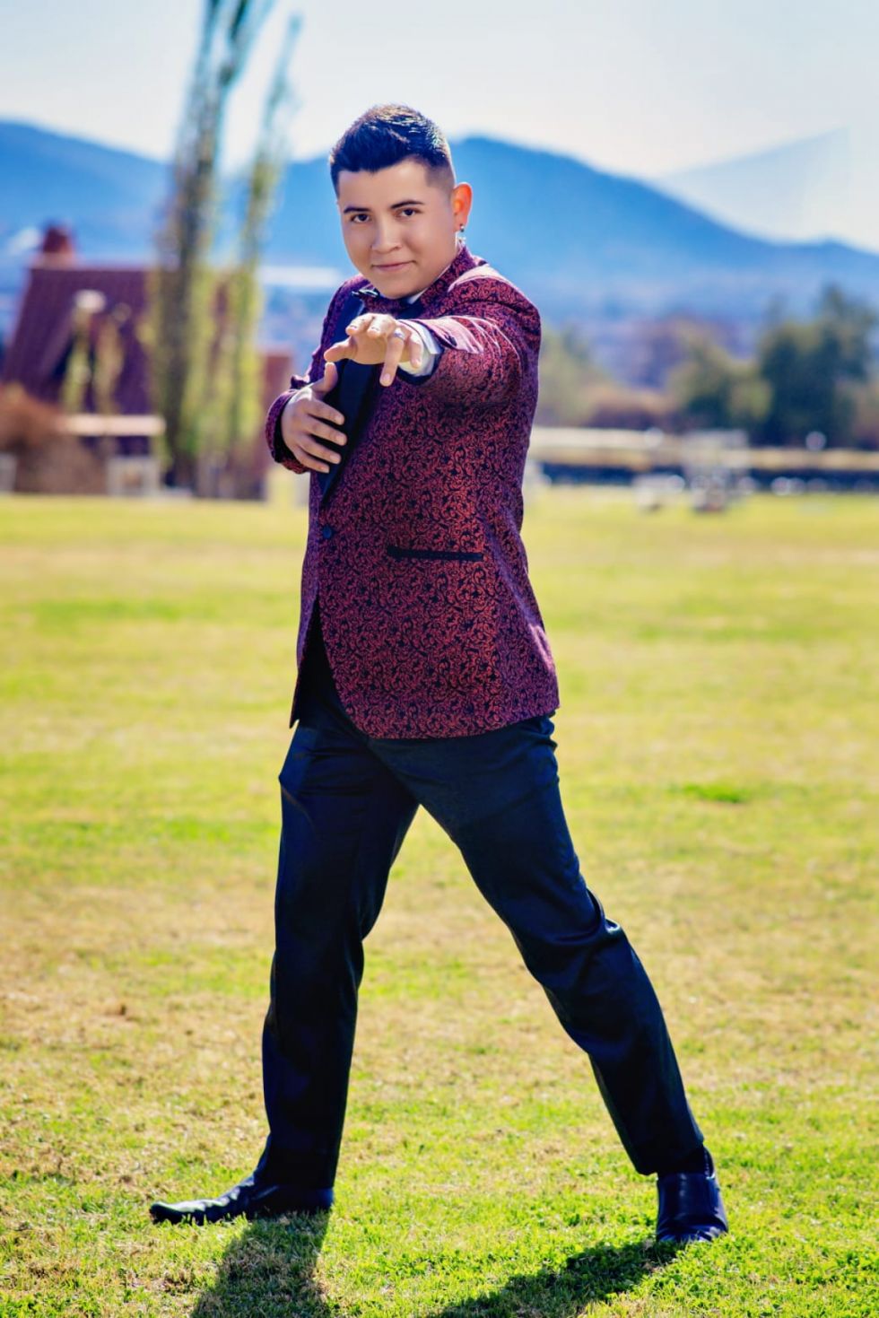 Kevin Salinas, la voz de la cumbia en Tarija. 