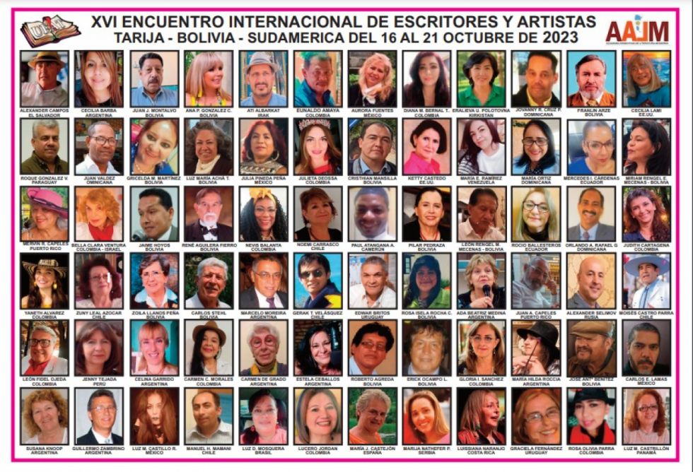 Mosaico de participantes