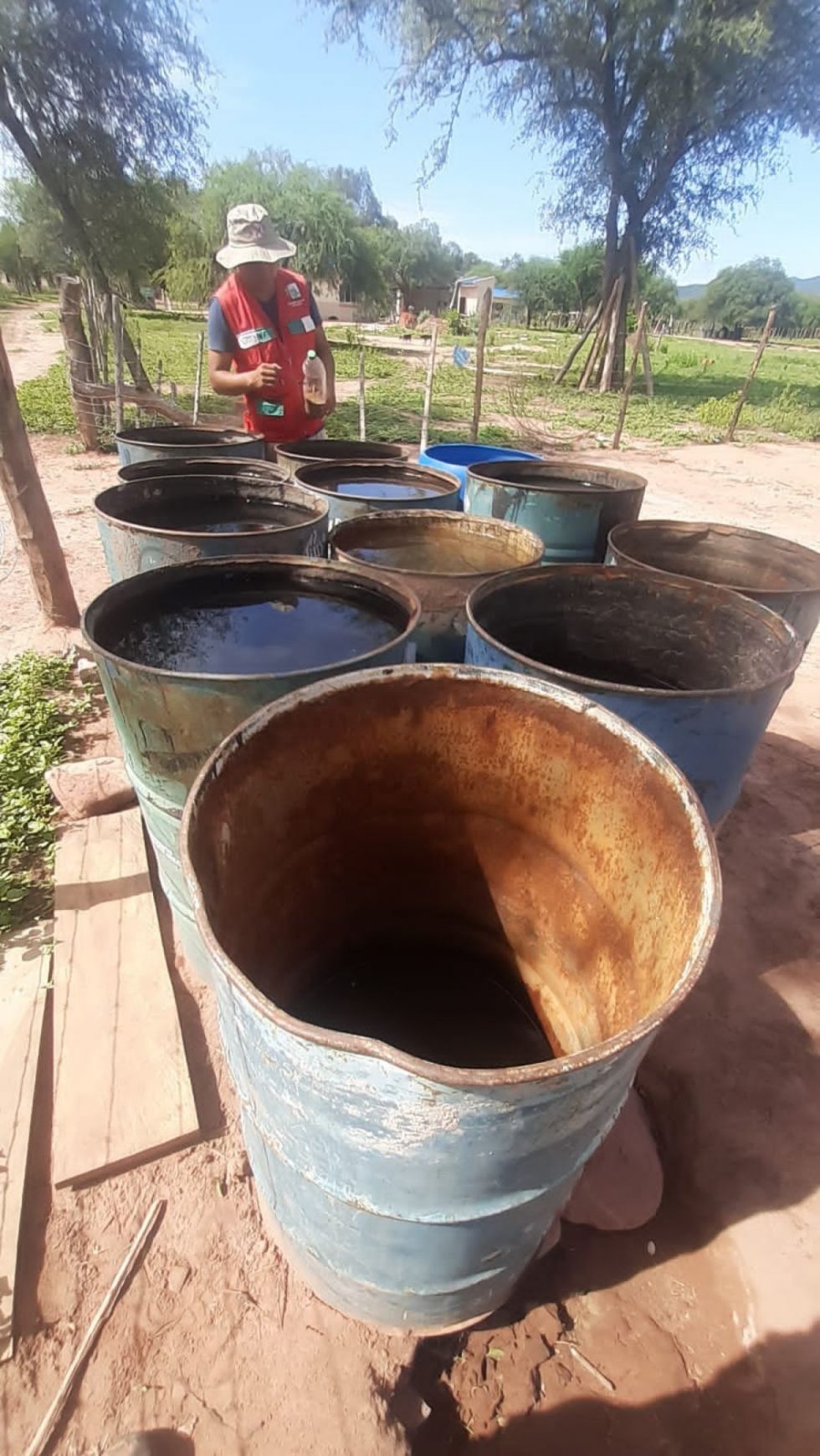 Comunidades próximas al campo Margarita no tienen agua potable