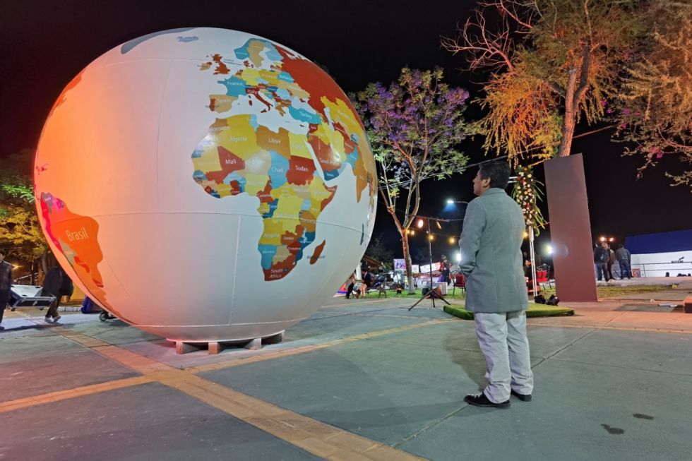 Imponente instalación en la Expo Sur 2023