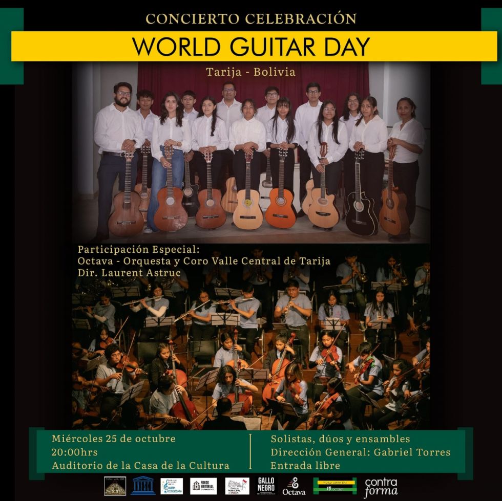 Celebrarán el Día Mundial de la Guitarra con ensamble y orquesta