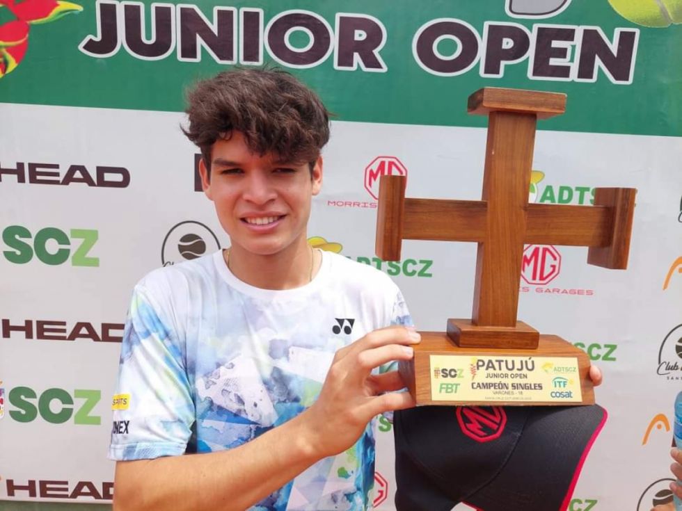 El boliviano Carlos Prado se consagra campeón del Torneo Patujú Junior Open