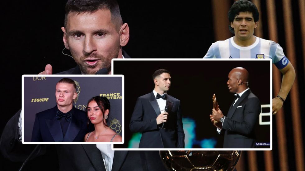 Lo que dejó el Balón de Oro: Messi recordó a Diego, los otros ganadores, silbidos a Dibu Martínez