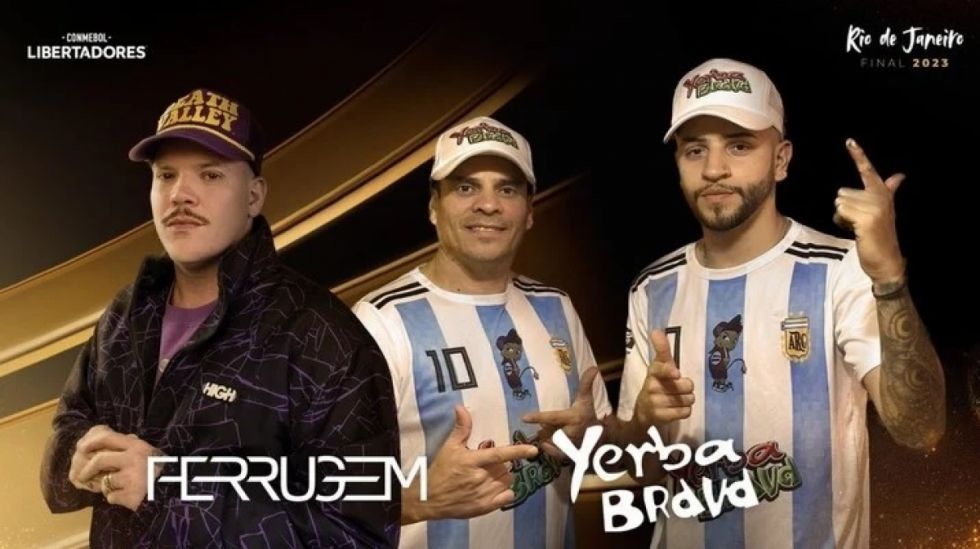 Confirman artistas para la final de Libertadores: Por Argentina tocará Yerba Brava