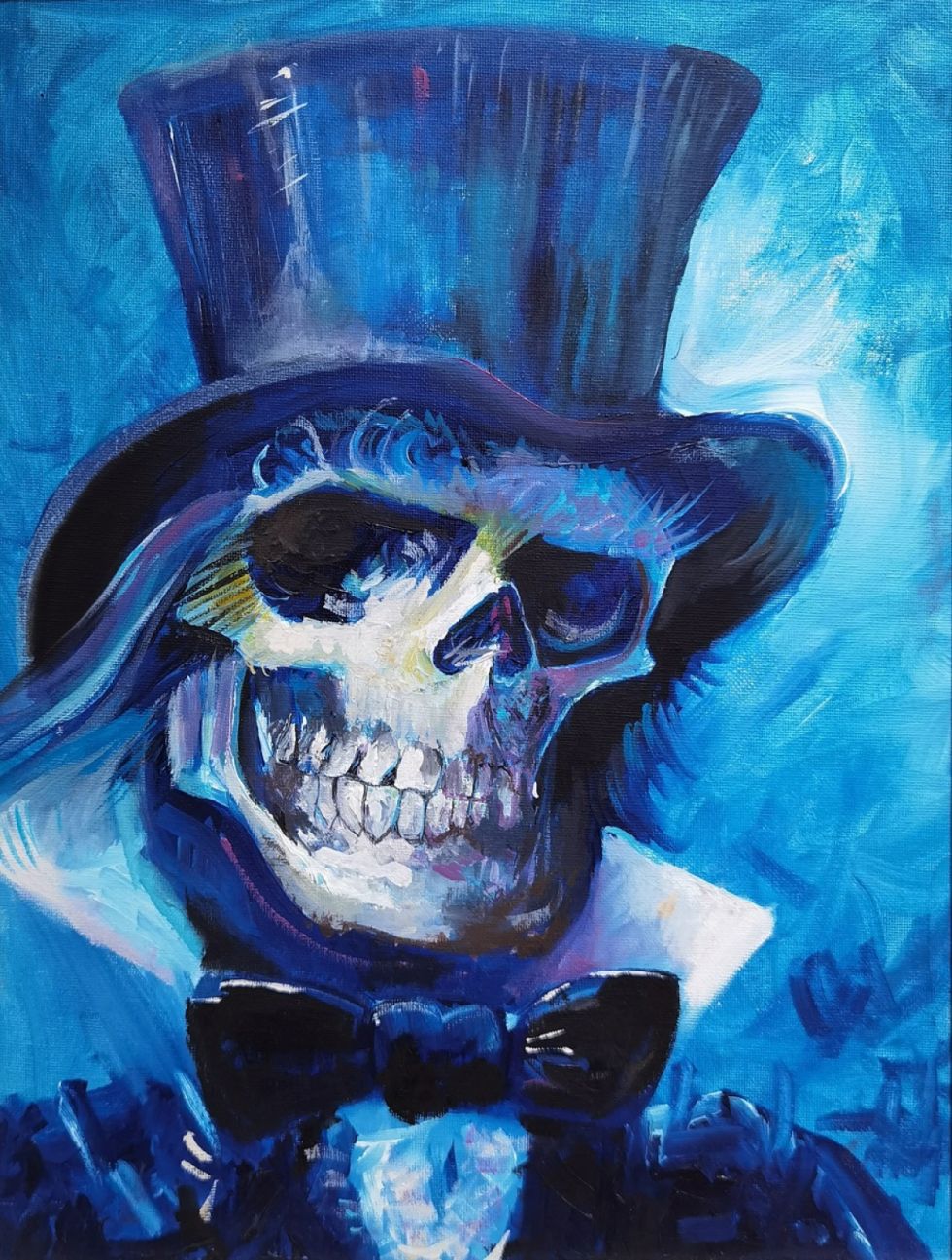 Memento mori en traje