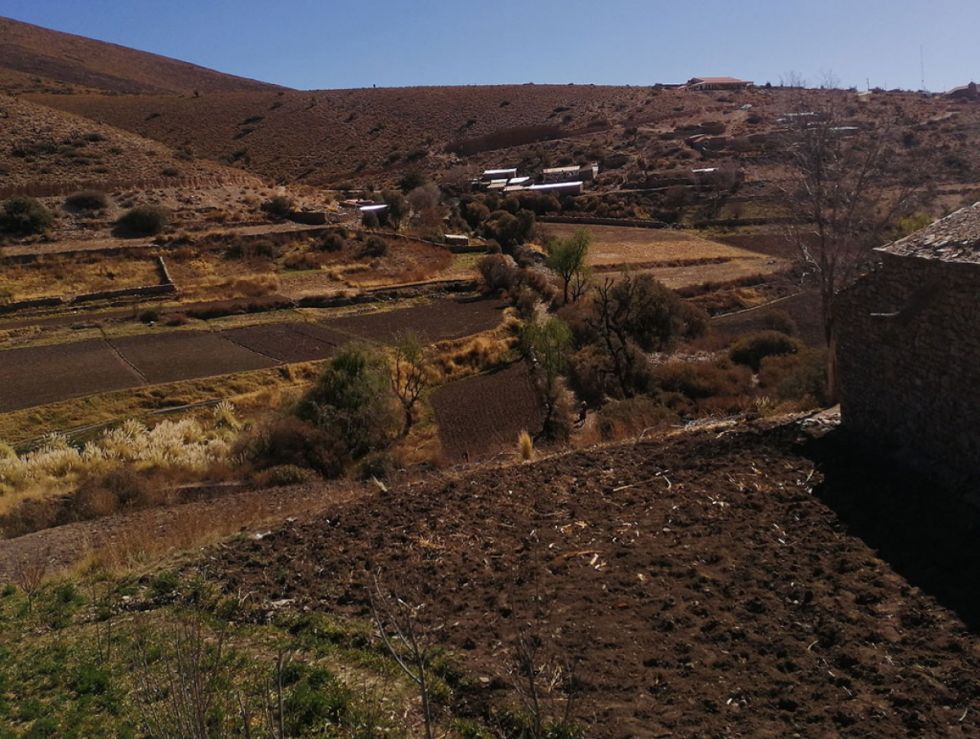 Paisaje de la ciudad de Tarija 