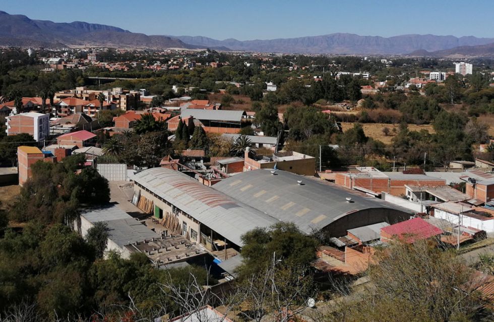 Paisaje de la ciudad de Tarija 