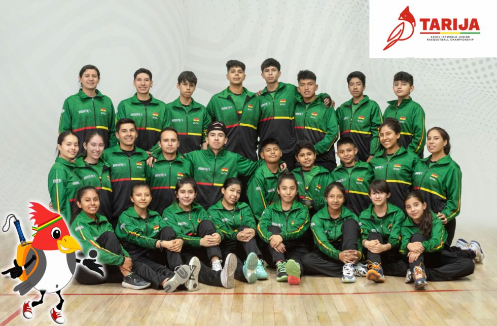 Representantes bolivianos listos para el Mundial de Ráquet en Tarija