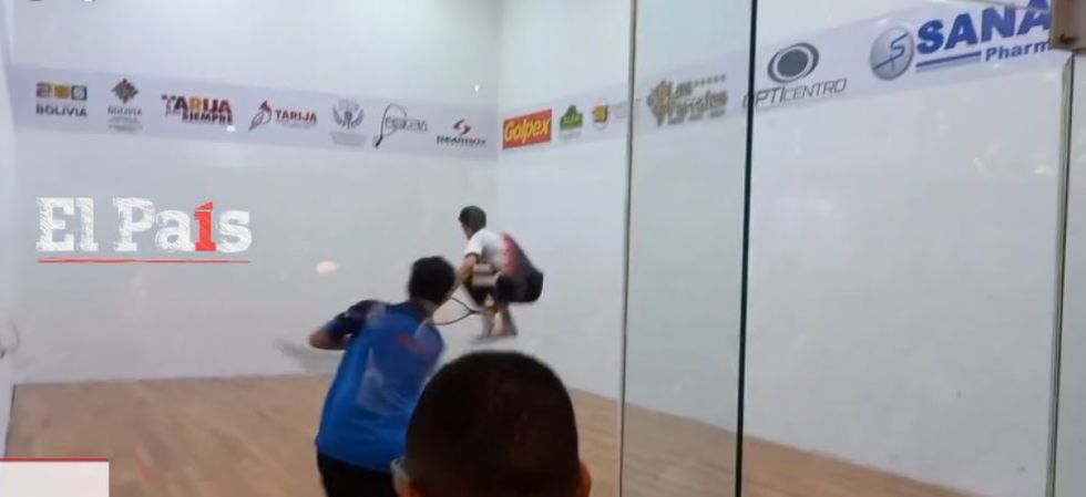 Mundial de Ráquetbol: Emocionante duelo entre el costarricense Guillén y el boliviano Terrazas (Video)