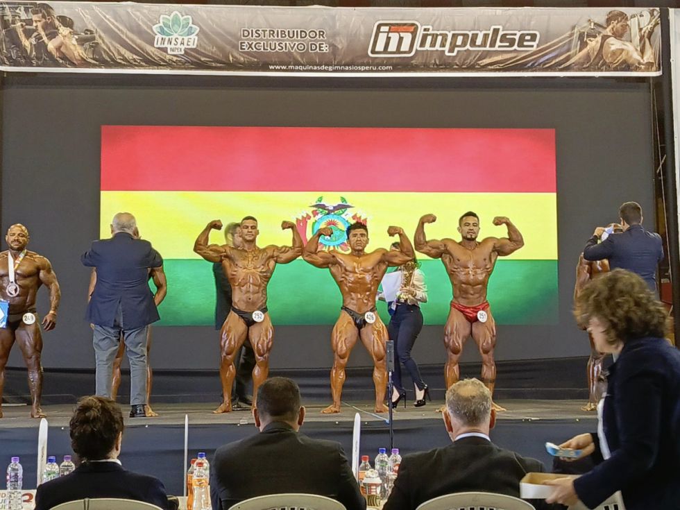 Moisés Ugarte se alza con el oro en el Sudamericano de Fisicoculturismo 