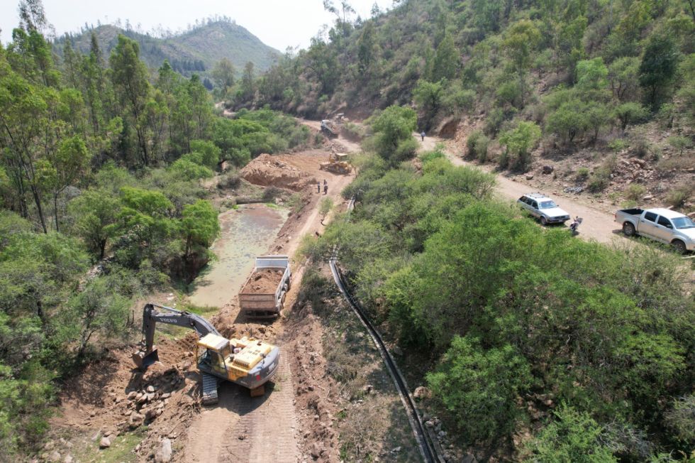 Gobernación realiza el mantenimiento y limpieza de 44 kilómetros de caminos en la Subcentral de San Agustín 