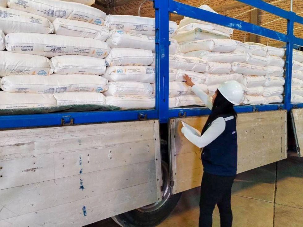 Aduana comisa 34 toneladas de harina de contrabando en Villazón