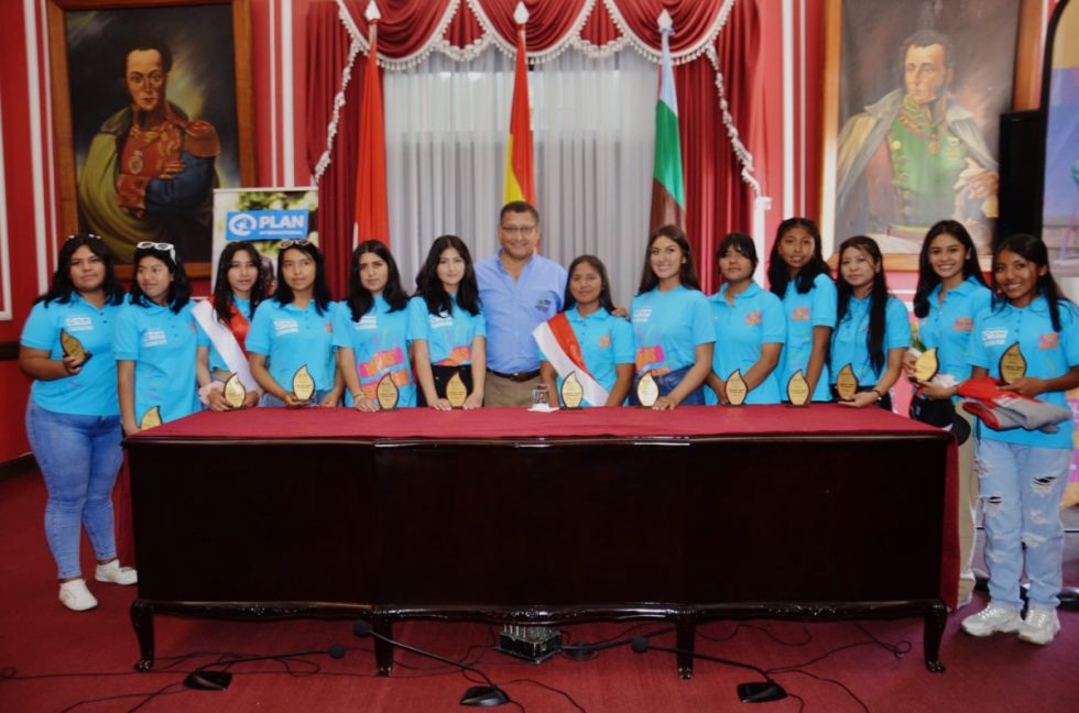 Gobernación por tercer año realizó la toma del poder de niñas lideresas junto al Plan Internacional