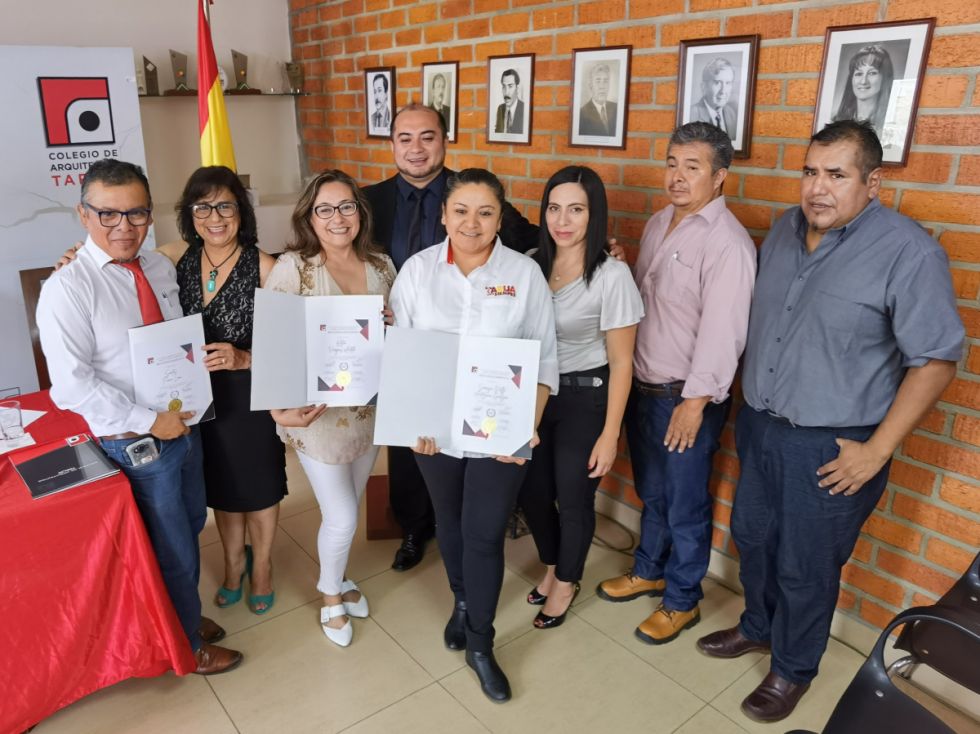 Celebraron Día del Arquitecto Boliviano con entrega de reconocimientos
