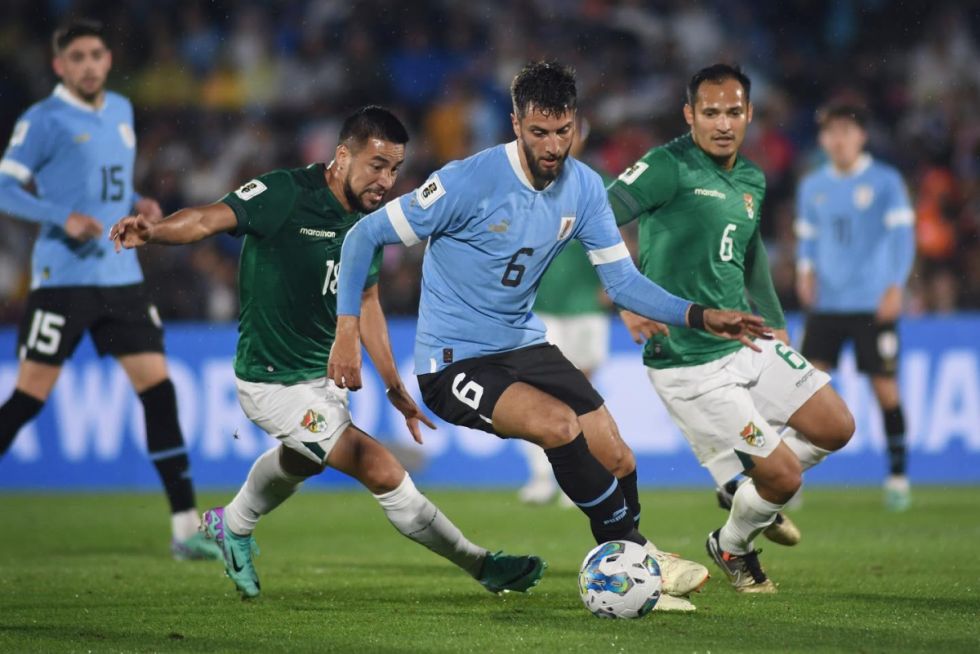 Uruguay superó sin complicaciones a Bolivia en Montevideo (GOLES)