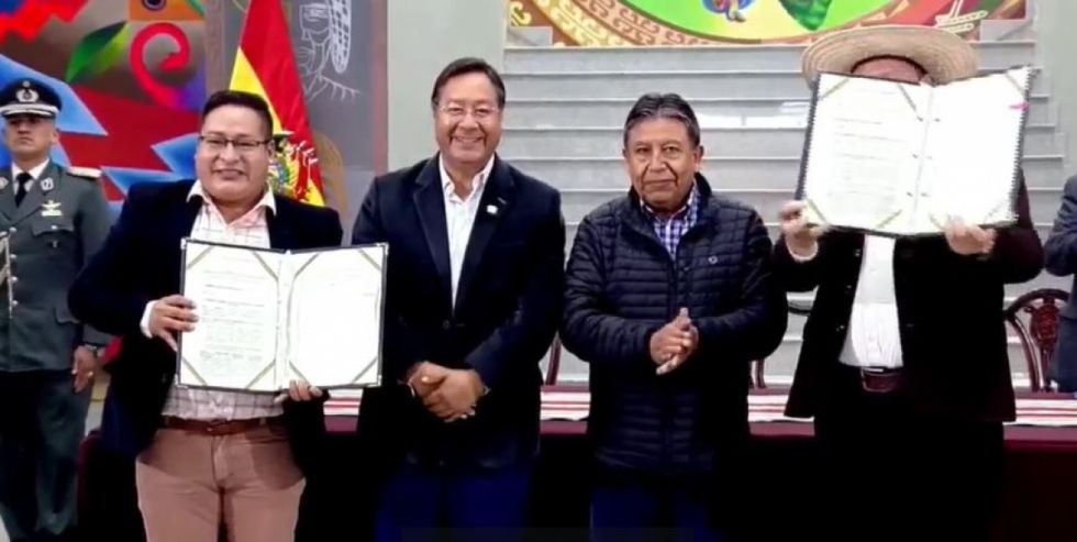Arce promulga la ley del PGE 2023 reformulado tras varios traspiés en la Asamblea